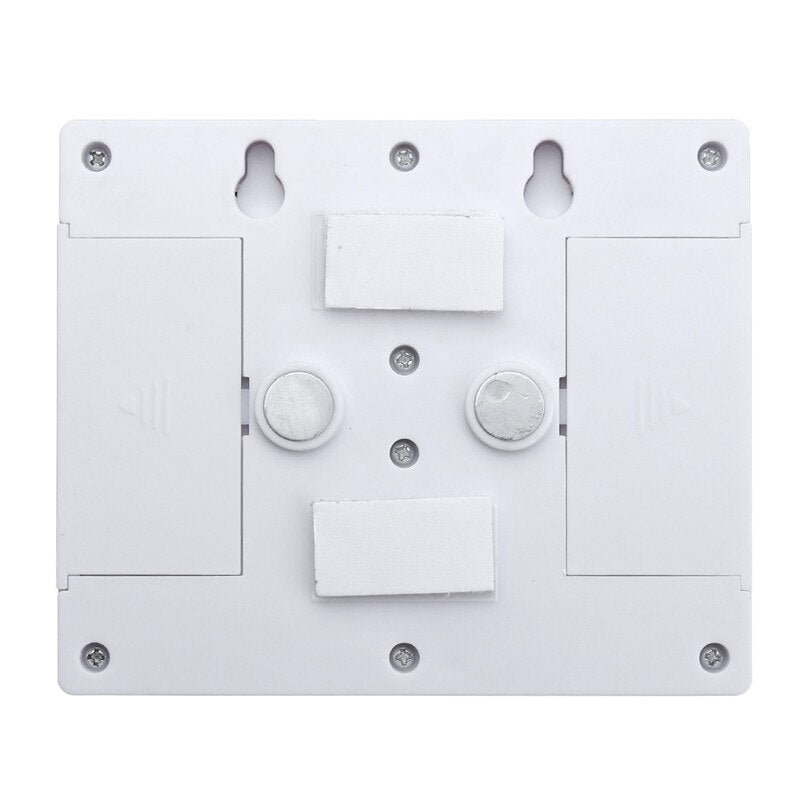 Battery Powered 4 COB LED Switch Night Light Wall Lamp For Kitchen Cabinet Garage Closet Camp Emergency Lamp