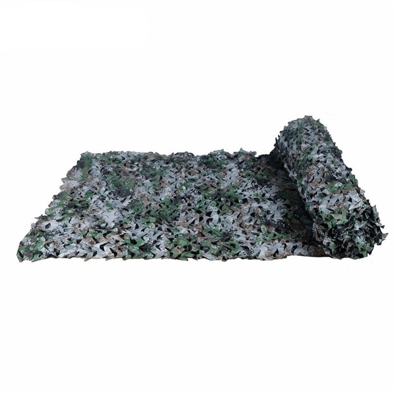 Camouflaged Network White Woodland Single Layer Sunshade Tent Net Outdoor Camping Sunshade Awning For Carport Sunshelter