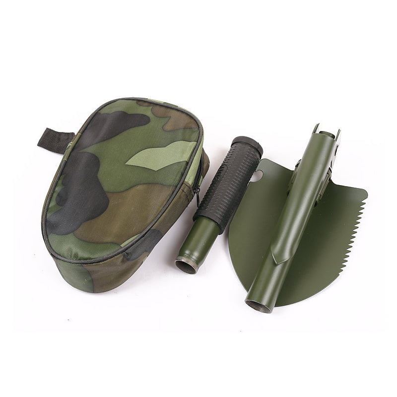 Multifunctional Military Folding Shovel Mini Garden Camping Shovels Outdoor Survival Pocket Tools Aluminium Alloy Handle