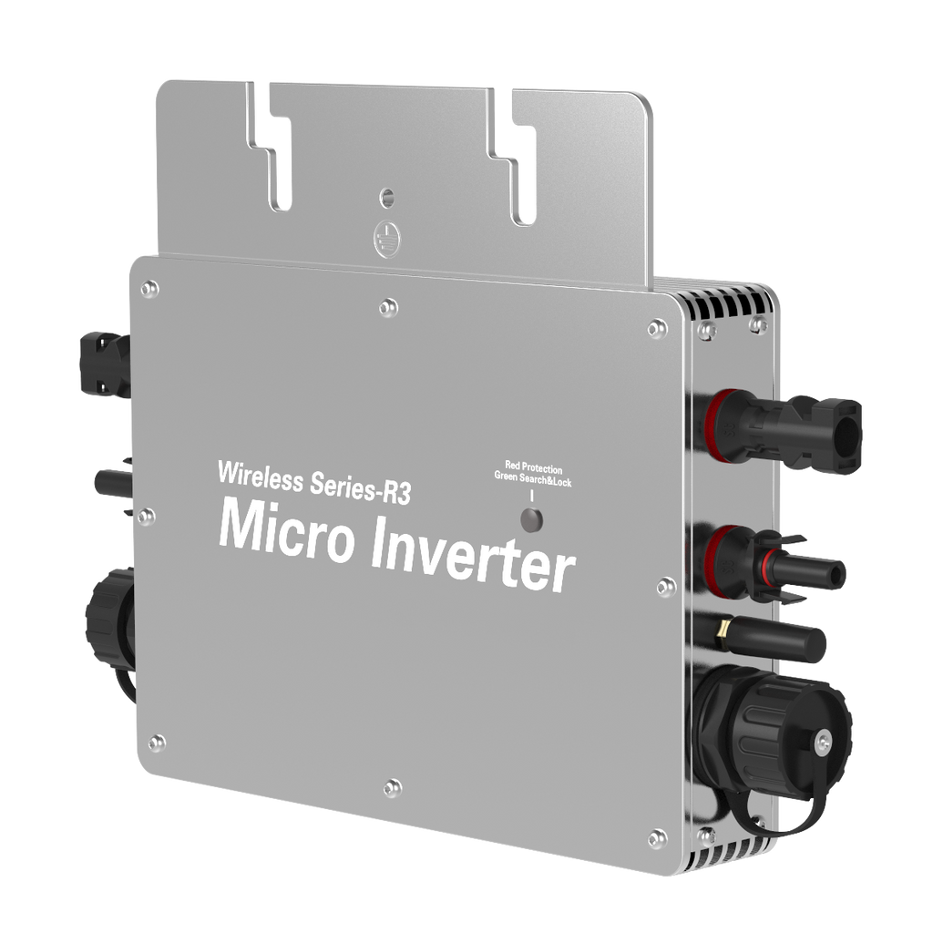 MPPT Solar Grid Tie Power Inverter On-grid PV smart Micro remote monitoring by mobile Cloud APP