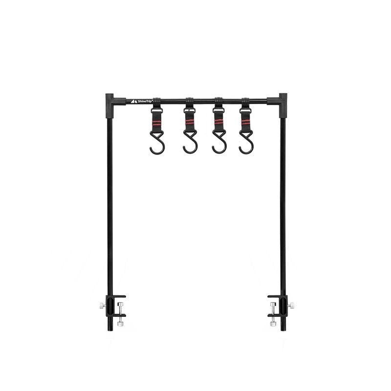 Outdoor Folding Shelves Camping Desktop Shelves Camping Tableware Storage Rack