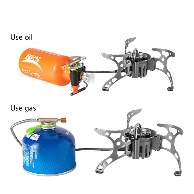 Multi Fuel Outdoor Stove Cooker Portable Kerosene Stove Burners Outdoor Camping Picnic Cooking Foldable Gas Stove
