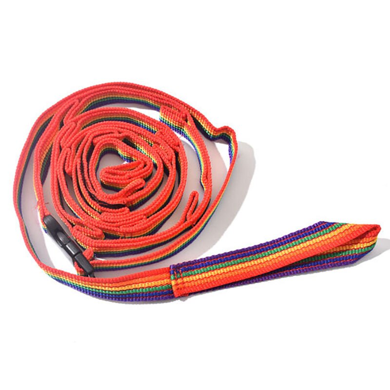 Outdoor Camping Tent Storage Lanyard Picnic Clothesline Rainbow Strap Durable Adjustable Long Bundled Rope Tent Rope Accessories