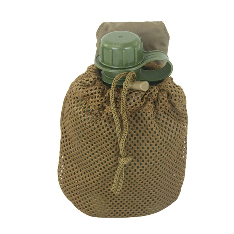 Tactical Molle Water Bottle Bag Pouch For Military Outdoor Travel Camping Hiking Fishing