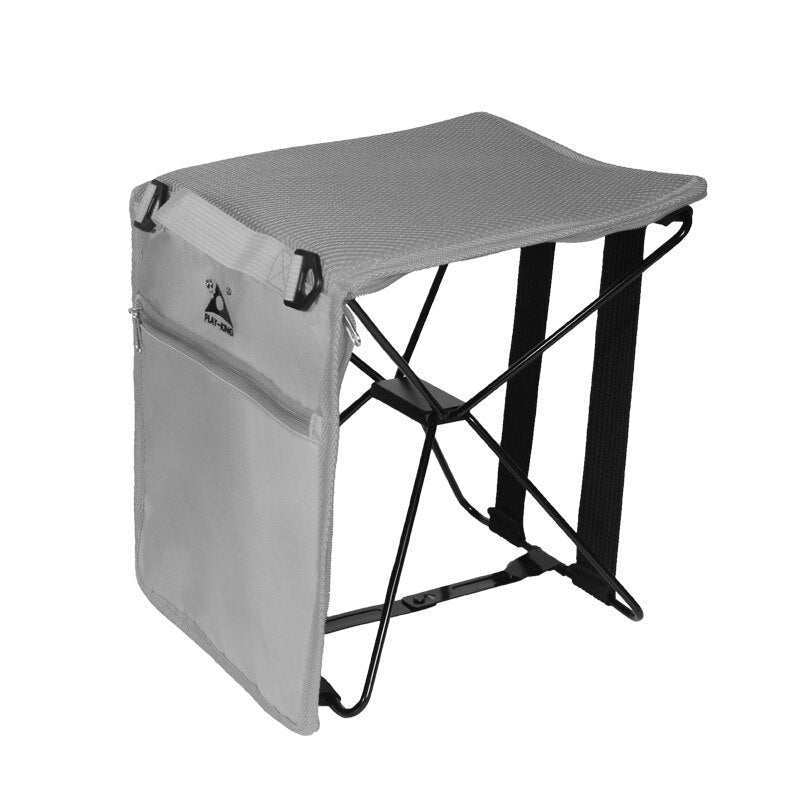 Portable foldable camping chair with bag for trekking picnic Beach Seat Fishing Tools Chair