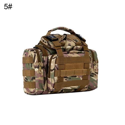 Fishing Tackle Bag Pack Waist Shoulder Waterproof Box Reel Lure Gear Storage