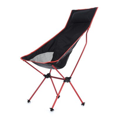 Outdoor Moon Chair Lightweight Fishing Camping BBQ Chairs Portable Folding Extended Hiking Seat Garden Ultralight