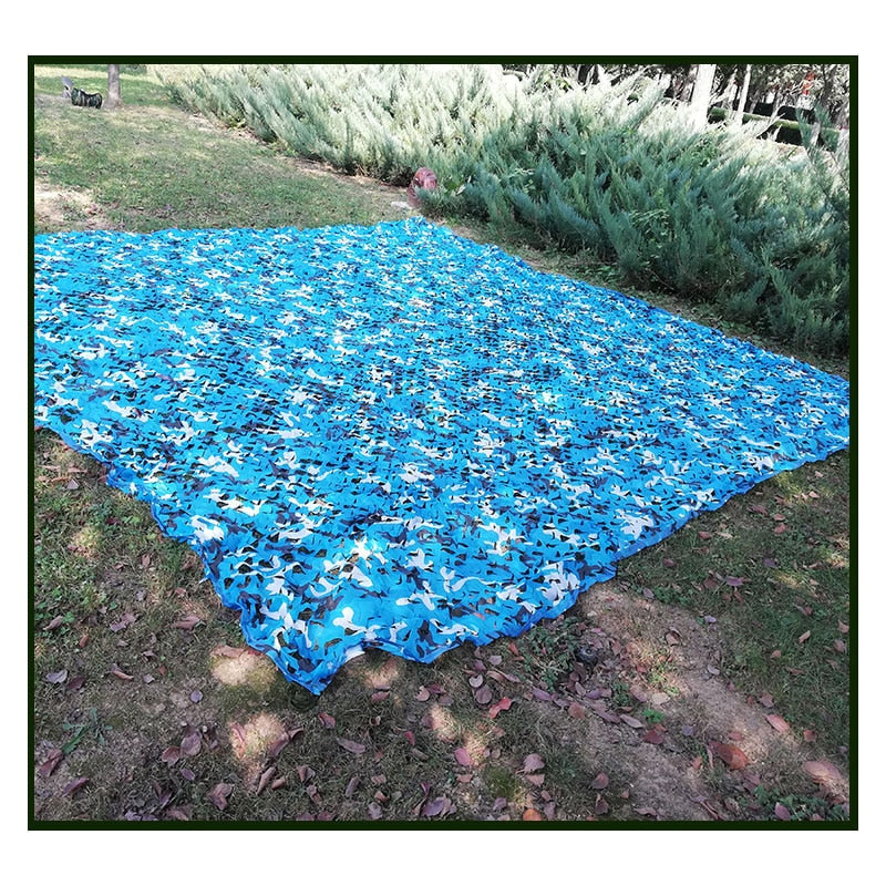 Camouflaged Network White Woodland Single Layer Sunshade Tent Net Outdoor Camping Sunshade Awning For Carport Sunshelter