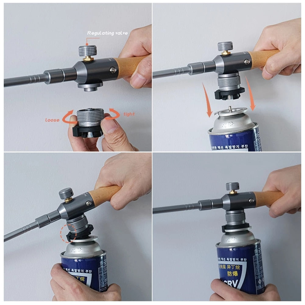 Weeding Fires Machine Grass Burners Gases Torch Outdoor BBQ Blowtorch Multipurpose Camp Flamethrowers Camping Equipment