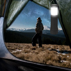 LED Camping Lantern - Portable Durable Tent Lights Emergency Light For Storm Rechargeable Flashlight Survival Kits For Hurrica