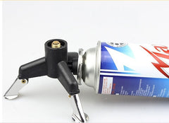 Camping Gas Stove Connector Gas Stove Adapter Three-Leg Gas Tank Adapter Tripod