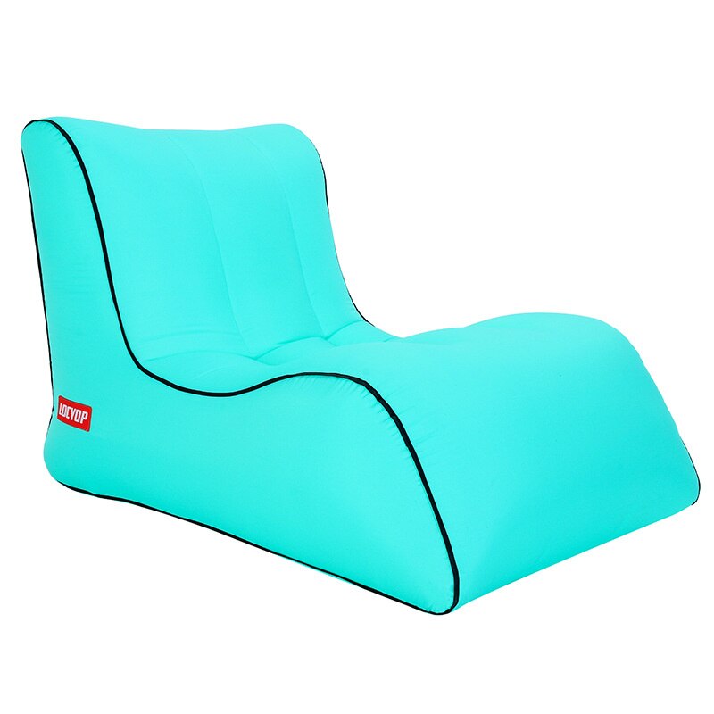 Camping Inflatable Armchair Air Sofa Chair Beach Inflatable Couch Beach Inflatable Chair Summer Pool Beach Foldable Lounger Sofa