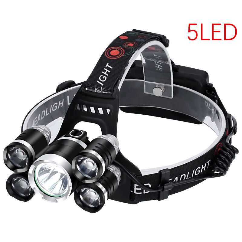 Rechargeable zoom led headlamp Fishing headlight Torch Hunting head lamp Camping Headlamp Flashlight head light