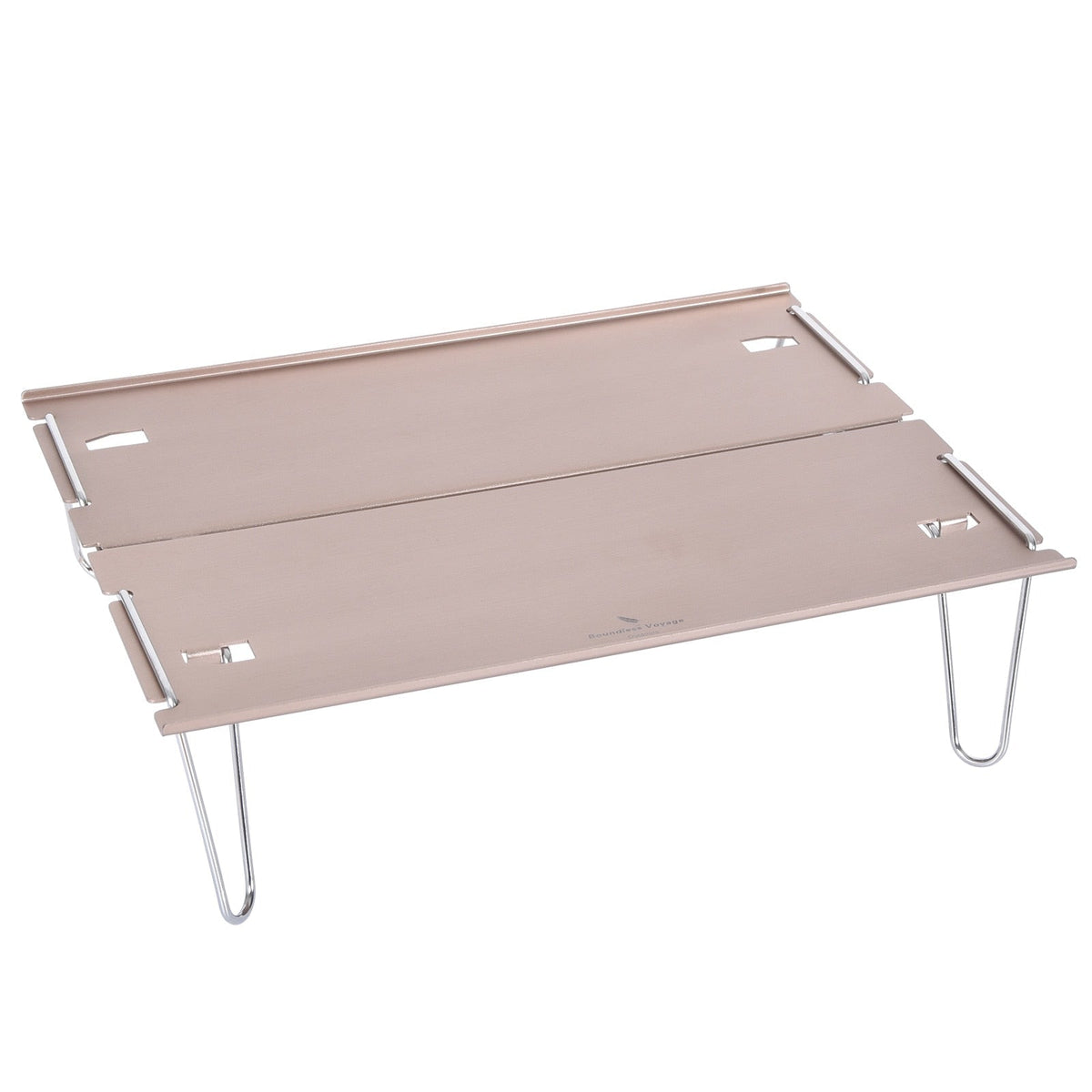 Camping Table Lightweight Hard-Topped Folding Table Aluminium Alloy Mini Table with Carry Bag
