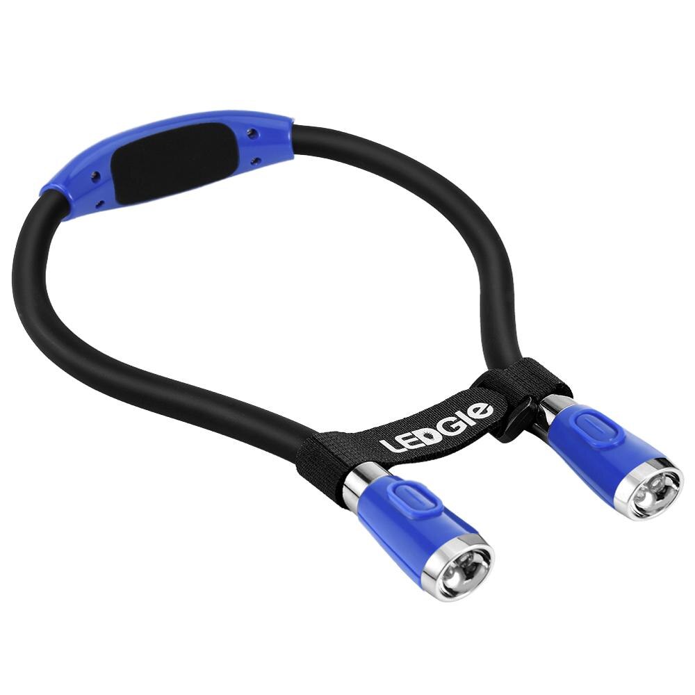 Book Lamp LED Rechargeable Reading Light USB Flexible Strong Arm Hands Free Night Lights for Knit Camp Lamps