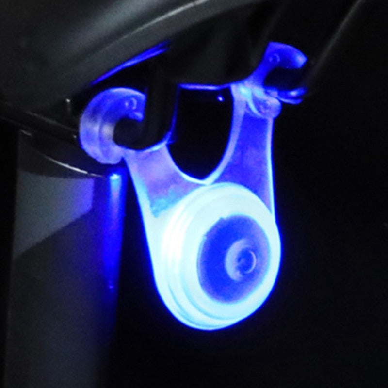 10Pcs Waterproof LED Tent String Rope Guard Hanging Lights Mini Flashlight Outdoor Camping Warning Safety Lamp