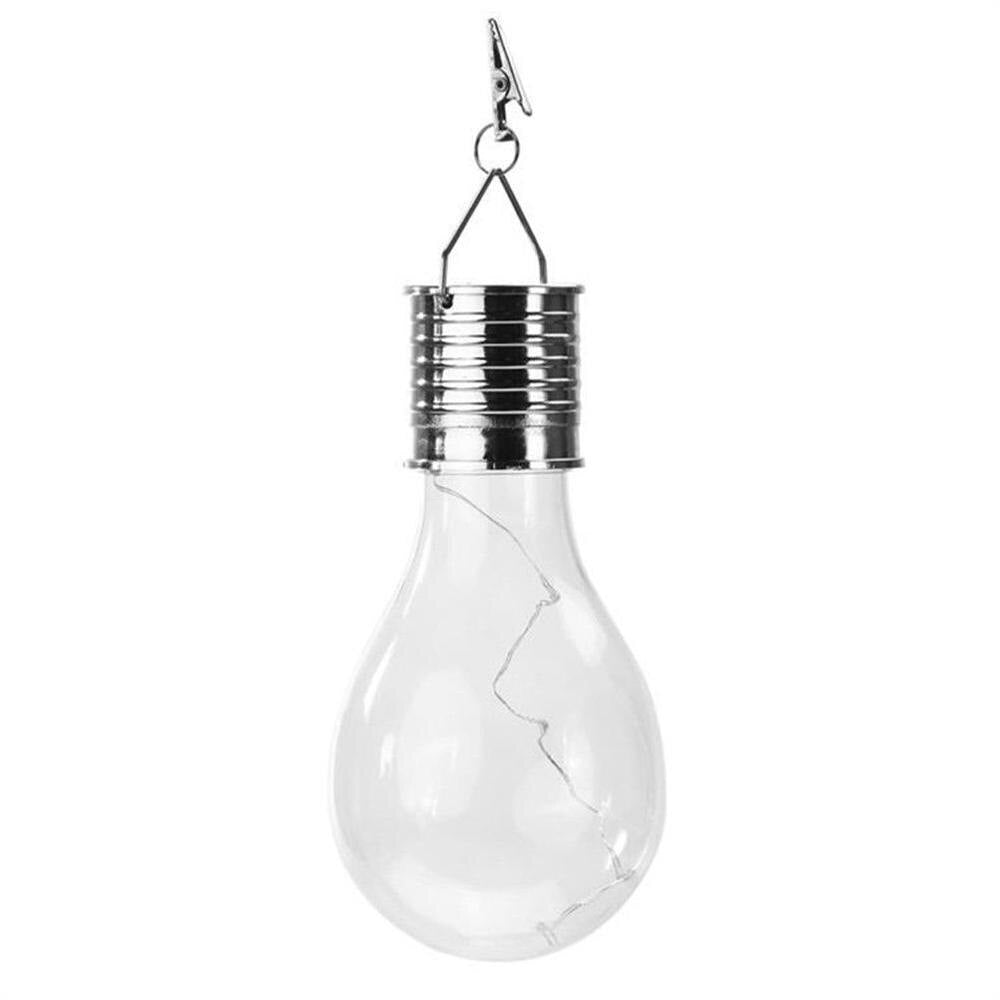 Hanging Solar LED Light Bulb Lamp Waterproof Solar Rotatable Outdoor Garden Camping Hanging LED Light Lamp Bulb Night Light