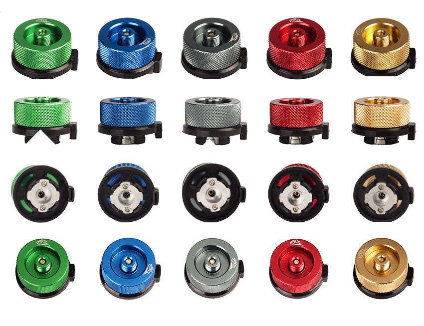 Outdoor Gas Stove Camping Stove Propane Refill Adapter Burner LPG Flat Cylinder tank Coupler Bottle Adapter