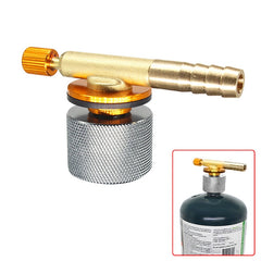 7.8cm Stainless Steel Outdoor Camping Gas Stove Switching Charging Inflatable Valve Adapter Gas Cartridge Tank cylinder Adapter