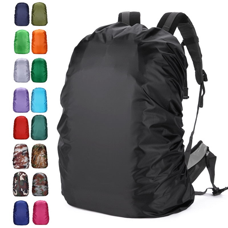 Camouflage Waterproof Dustproof Sunscreen Lightweight Backpack Rain Cover Raincoat Bag