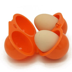 Outdoor Camping Hiking Picnic kitchen For Portable storage Case holder Plastic Container Convenient Two Eggs Box
