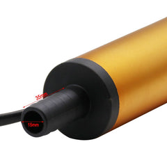 12V Diameter 38MM Electric Water Oil Car Camping Submersible Transfer Pump Aluminium Alloy