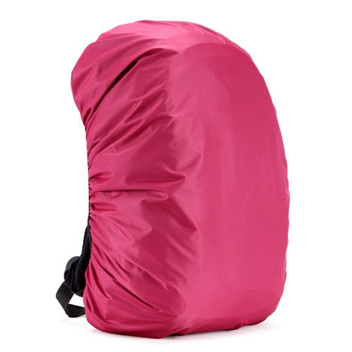 45L Lightweight Nylon Water-resistant Waterproof Backpack Rain Cover Raincoat For Camping Hiking Travel Outdoor