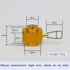 Outdoor Camping Stove Gas Charging Conversion Furnace Connector Accessory Cartridge Tank Gas filling Cylinder Refill Adapter