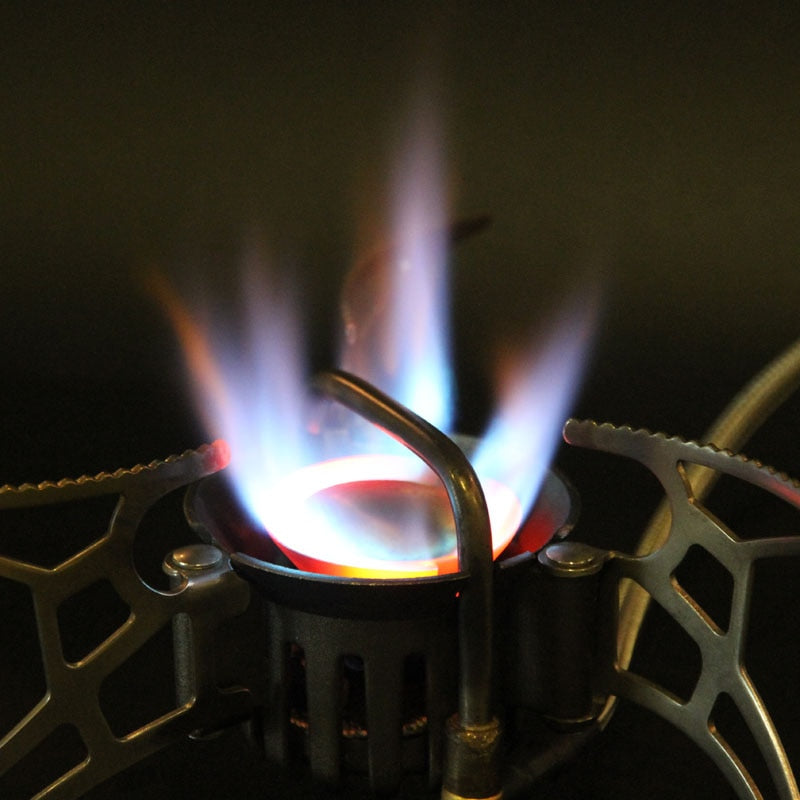 Portable Camping Stove Oil/Gas Multi-Use Gasoline Stove 1000ml Picnic Cooker Hiking Equipment