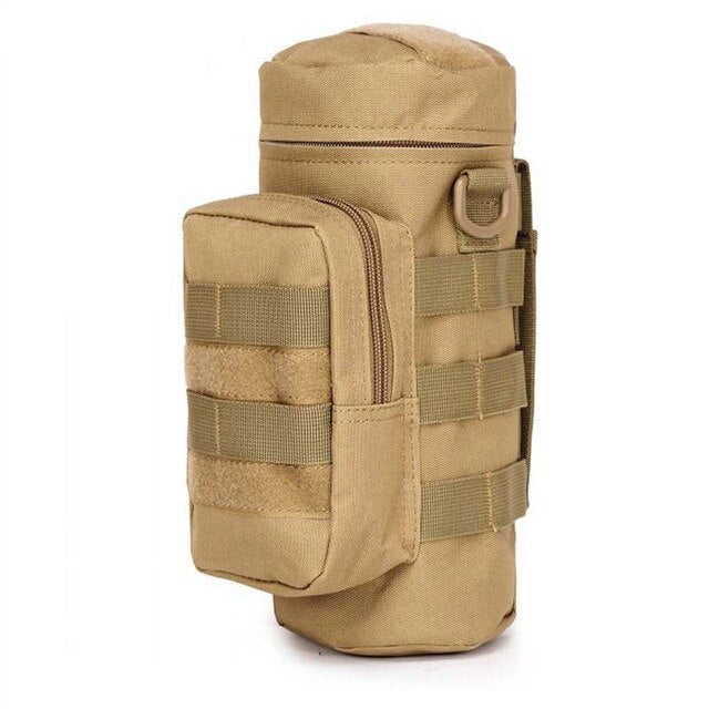 Outdoors Molle Water Bottle Pouch Tactical Gear Kettle Waist Shoulder Bag for Army Fans Climbing Camping Hiking Bags