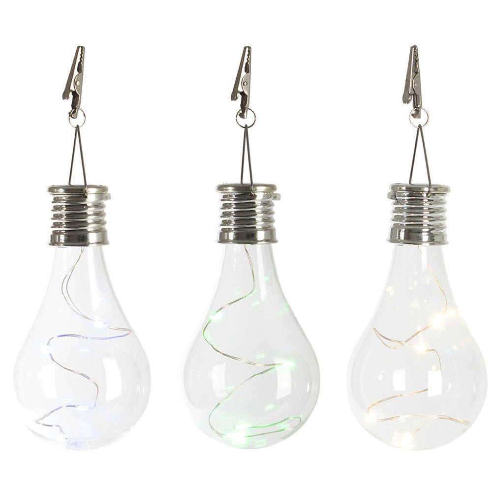 Hanging Solar LED Light Bulb Lamp Waterproof Solar Rotatable Outdoor Garden Camping Hanging LED Light Lamp Bulb Night Light