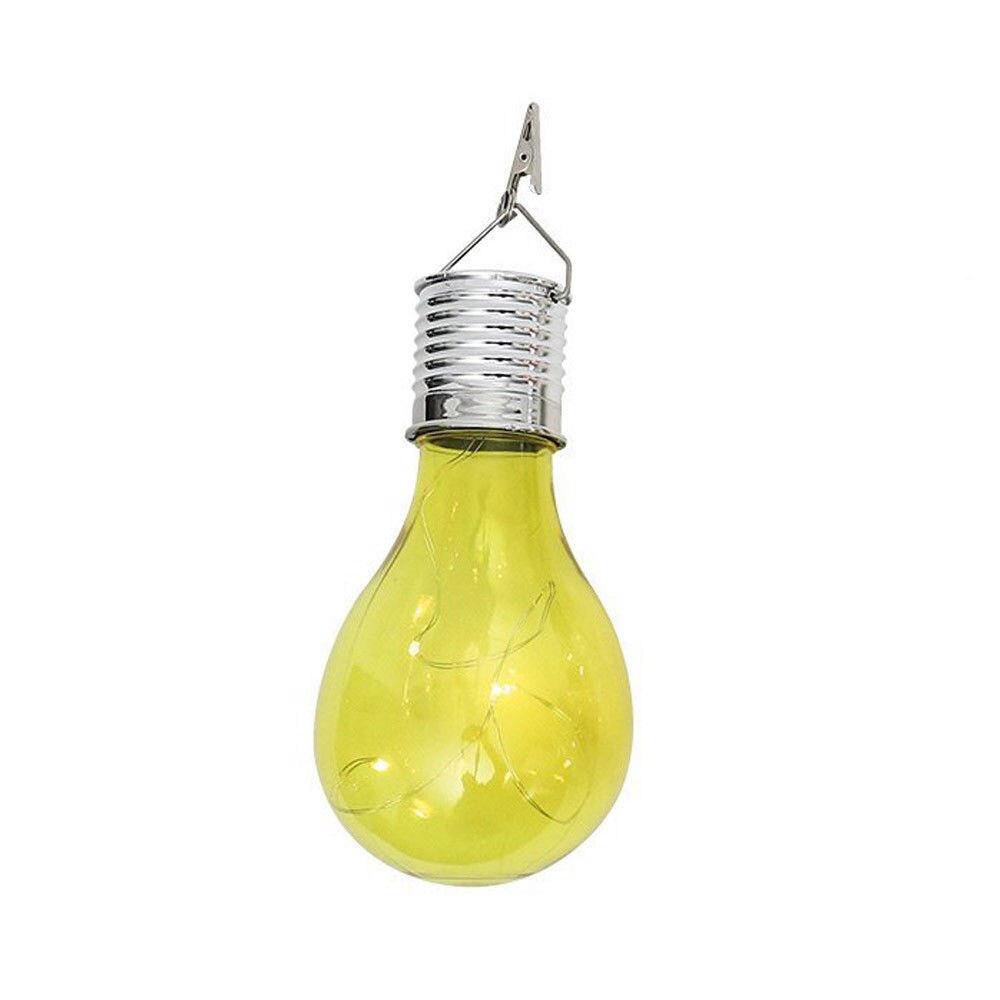 Hanging Solar LED Light Bulb Lamp Waterproof Solar Rotatable Outdoor Garden Camping Hanging LED Light Lamp Bulb Night Light