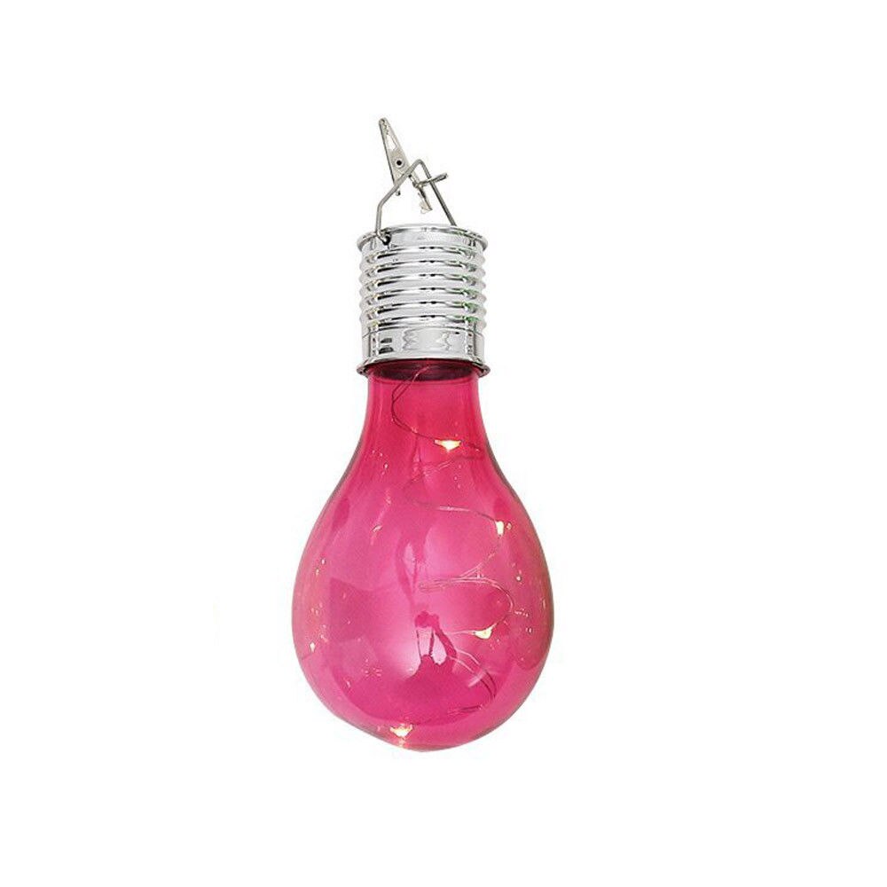 Hanging Solar LED Light Bulb Lamp Waterproof Solar Rotatable Outdoor Garden Camping Hanging LED Light Lamp Bulb Night Light