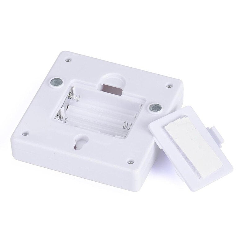 Ultra Bright COB LED Wall Light Night Lights Camp Lamp Battery Operated with Switch Magic Tape for Garage Closet Bedroom