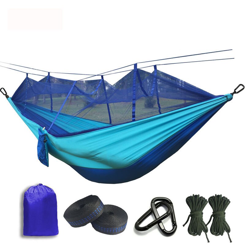 Ultralight Mosquito net Parachute Hammock with Anti-mosquito bites for Outdoor Camping Tent Using sleeping
