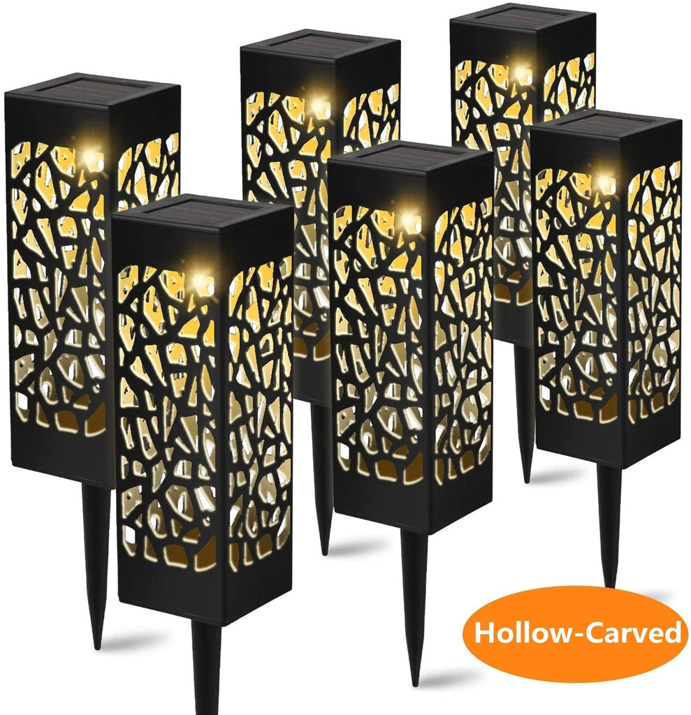 Solar Lawn Light Decoration Garden Hollow Lawn Lamp Outdoor Soalr Garden Lights Pathway Light Waterproof led Solar Garden Lights