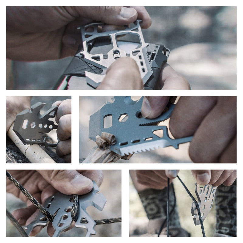 Multifunction Utility knife steel knife EDC outdoor Survive Tactical Utility knife camping Multi-purpose tools