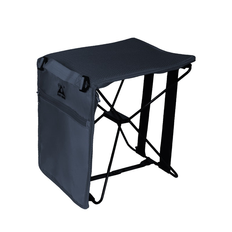 Portable foldable camping chair with bag for trekking picnic Beach Seat Fishing Tools Chair