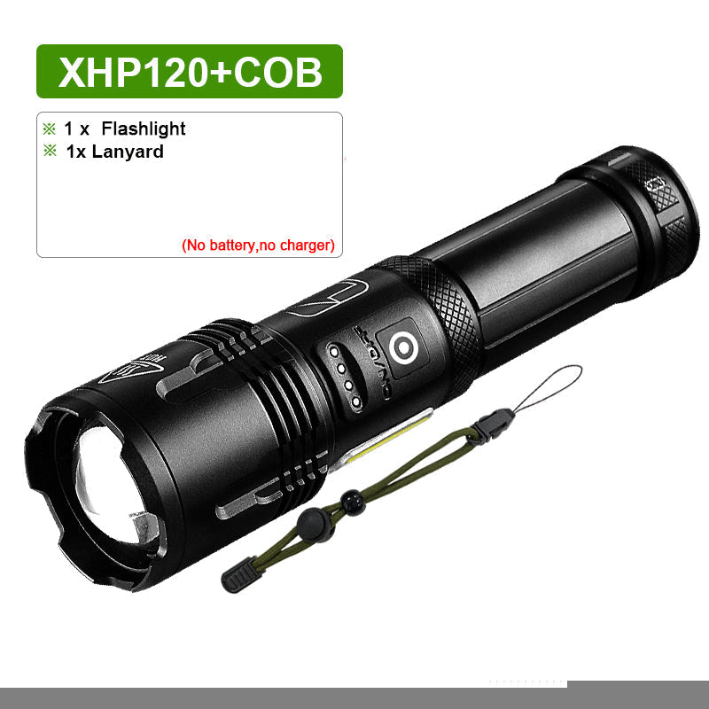 Powerful Led Flashlight XHP90 High Power Torch light Rechargeable Tactical flashlight 18650 Usb Camping Lamp