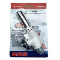 Automatic Ignition Baking Welding Tool Gas Torch Flamethrower Butane Burner For BBQ Camping Outdoor Hiking Fire Flame Gun