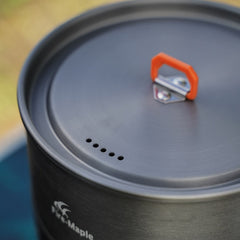 Camping Cookware Utensils Dishes Camp Cooking Set Hiking Heat Exchanger Pot Kettle Outdoor Tourism Tableware