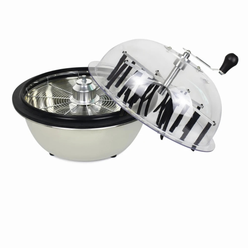 Greenzech Industrial Manual Bowl Leaf Trimmer 16"/19" – Stainless Steel Hydroponic Bud Trimming Machine