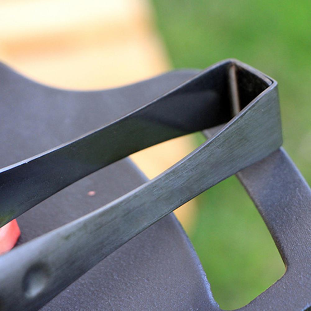 Kitchen Food Tongs Stainless Steel Barbecue Tongs or Cowhide Cover Kitchen Tong For Baking Cooking Outdoor Camping Barbecue Tool
