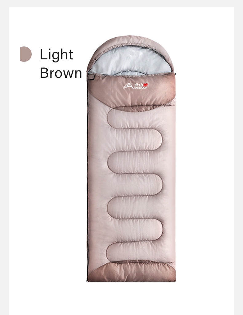 Camping Sleeping Bag Ultralight Waterproof 4 Season Warm Envelope Backpacking Sleeping Bags for Outdoor Traveling Hiking