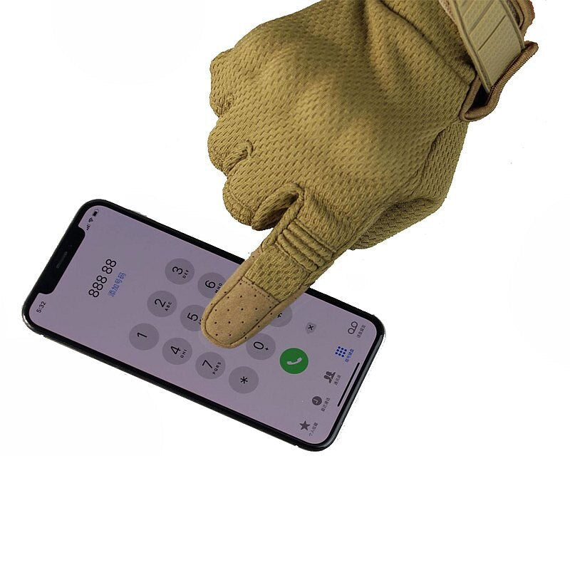 Camouflage Tactical Full Finger Gloves Touch Screen Sport Gloves Military Armed Gloves Hunting Hiking Camping Breathable Gloves