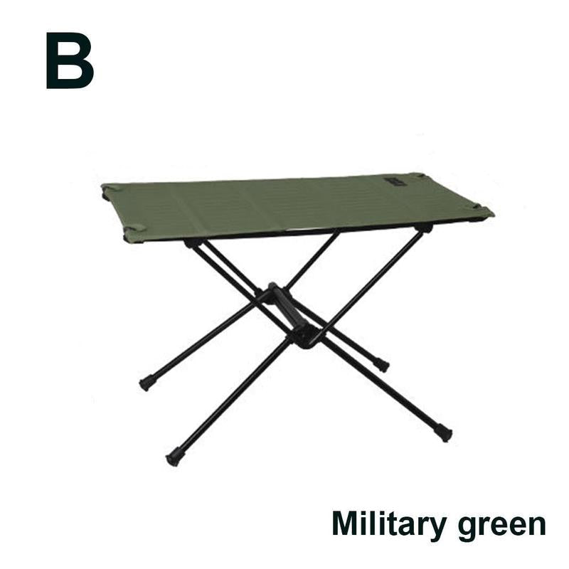 Portable Folding Camp Table Outdoor Camping Aluminum Alloy Picnic Table Tactical Table Camping Gear Card Table
