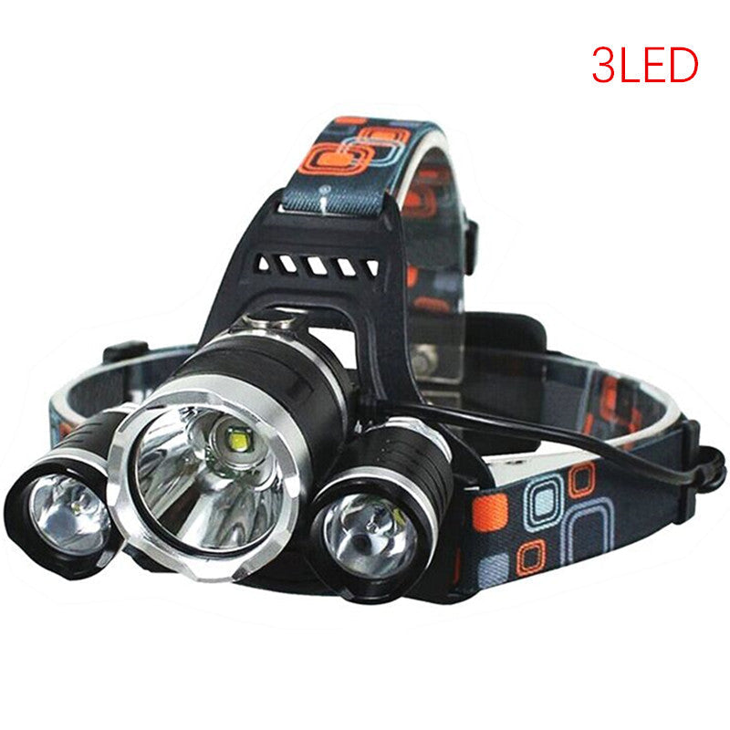 Rechargeable zoom led headlamp Fishing headlight Torch Hunting head lamp Camping Headlamp Flashlight head light