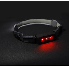 COB Led Headlamp Built-in Battery Rechargeable Headlight Head Waterproof Lamp White & Red Lighting for Camping Working