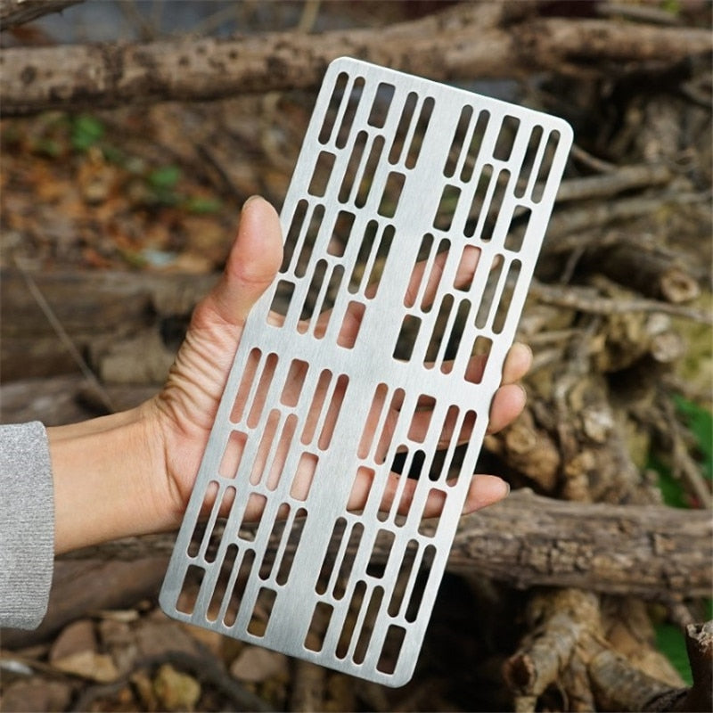 Grill Net Titanium Charcoal Bbq Grill Barbecue Net