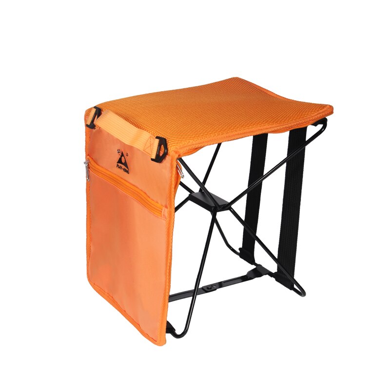 Portable foldable camping chair with bag for trekking picnic Beach Seat Fishing Tools Chair